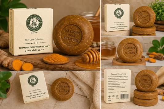 Turmeric Honey Soap