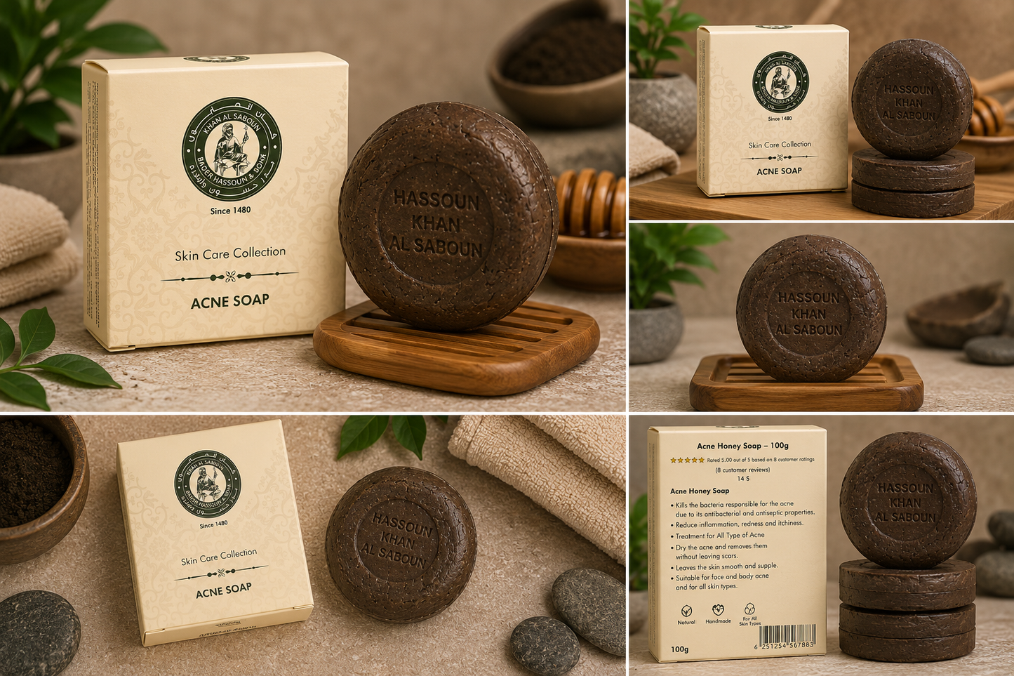 Acne Honey Soap